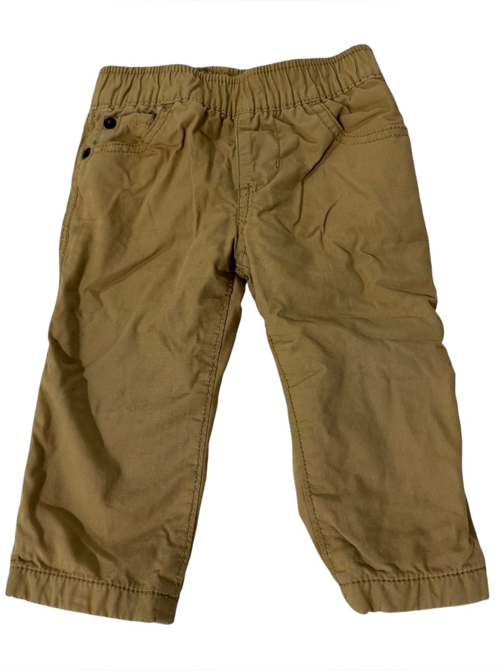Gap Baby Khaki Flannel Lined Dress Pants 12-18M